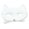 MASQUE LOUP CHAT BLANC