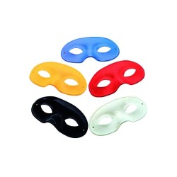 LOUP DOMINO ADULTE FEMME BLANC