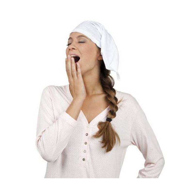 BONNET DE NUIT EN TISSUS