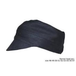 CASQUETTE NOIRE DE PAYSAN