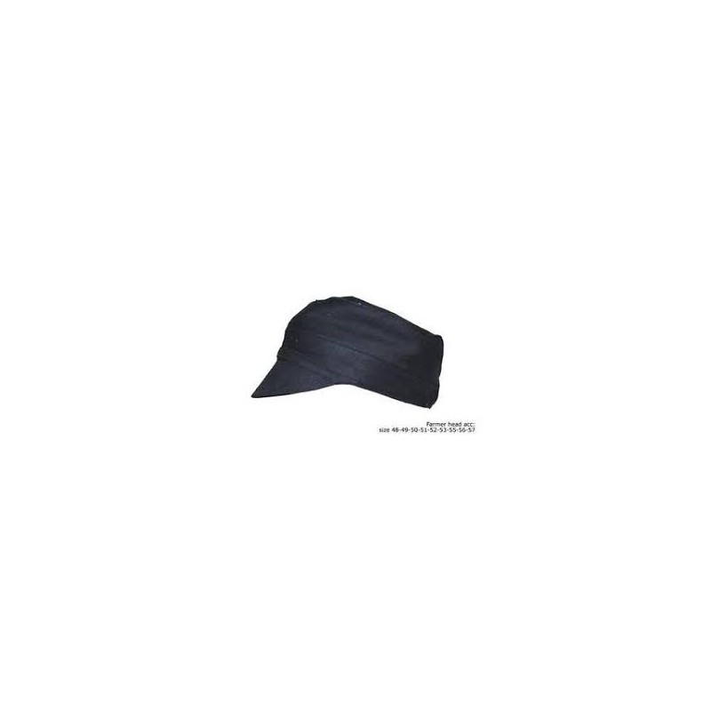 CASQUETTE NOIRE DE PAYSAN