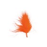 SACHET DE 20 PLUMES ORANGES 7 CM