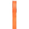 RUBAN SATIN DOUBLE FACE ORANGE 6MM X 25 M