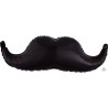 BALLON METALLIQUE MOUSTACHE NOIR MOVEMBER 88 X 30 CM