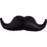 BALLON METALLIQUE MOUSTACHE NOIR MOVEMBER 88 X 30 CM