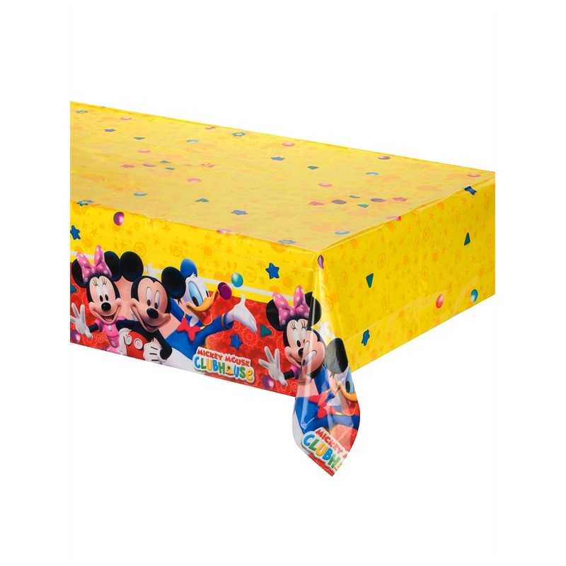 NAPPE PLASTIFIEE MICKEY ET SES AMIS 120 X 180 CM