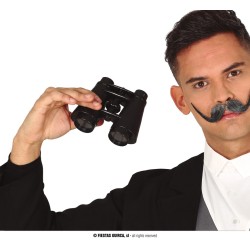JUMELLES AVENTURIER NOIRES 12 X 14 CM