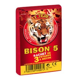 BISON 5 SACHET DE 3 PETARDS