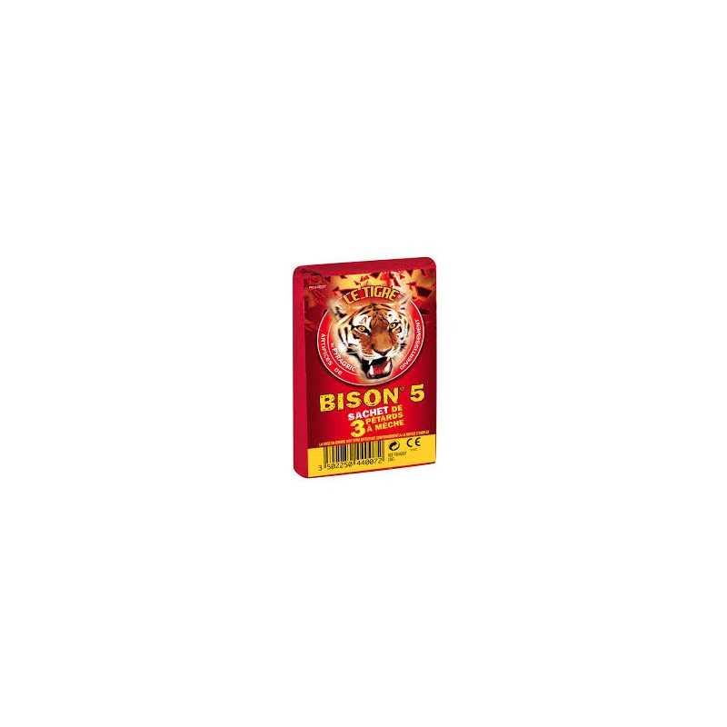 BISON 5 SACHET DE 3 PETARDS