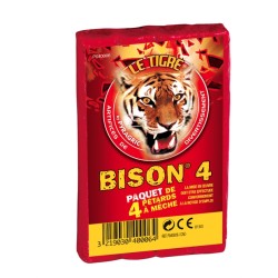 BISON 4 SACHET DE 4 PETARDS