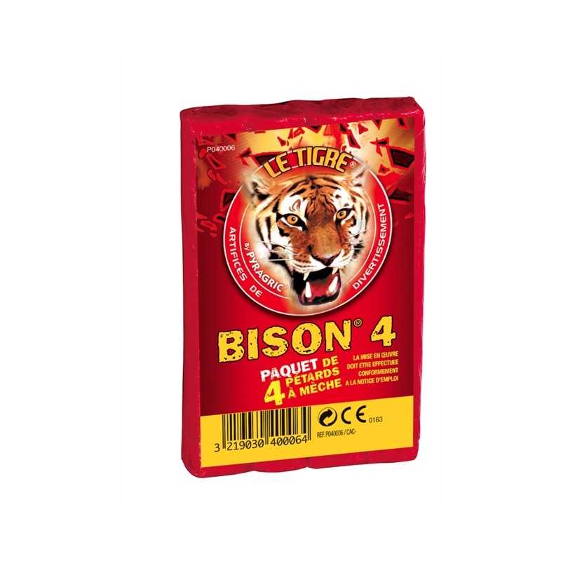 BISON 4 SACHET DE 4 PETARDS