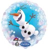 BALLON METALLIQUE ROND OLAF REINE DES NEIGES 43 CM