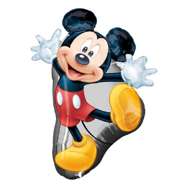 BALLON METALLIQUE MICKEY DISNEY 78 X 55 CM
