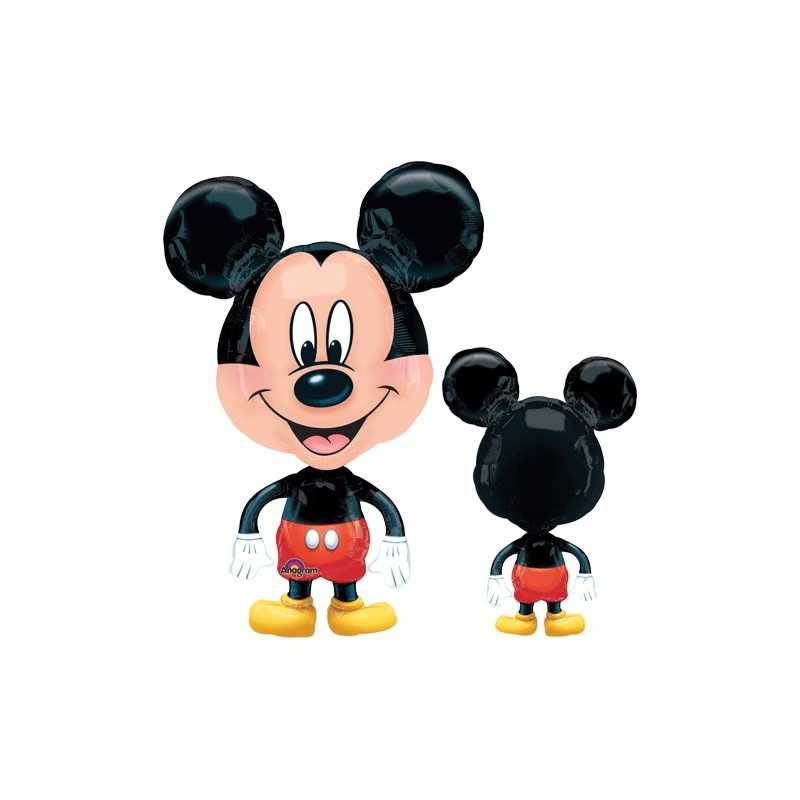 BALLON METALLIQUE MARCHEUR BUDDIES AIRWALKER MICKEY 53 X 76 CM