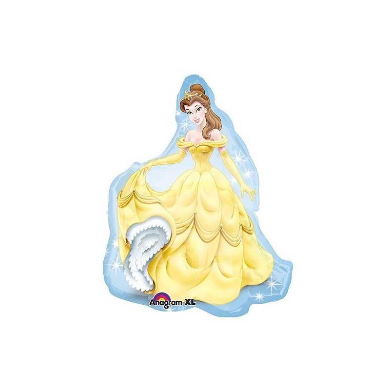 BALLON METALLIQUE BELLE LA BELLE ET LA BETE 64 X 81CM