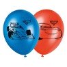 8 BALLONS LATEX CARS