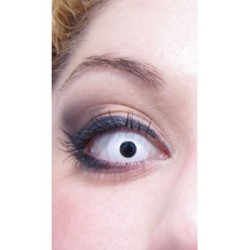 LENTILLES YEUX BLANCS 1 AN