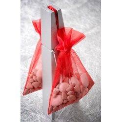 SACHET ORGANDI GM PAR 6 BLANC