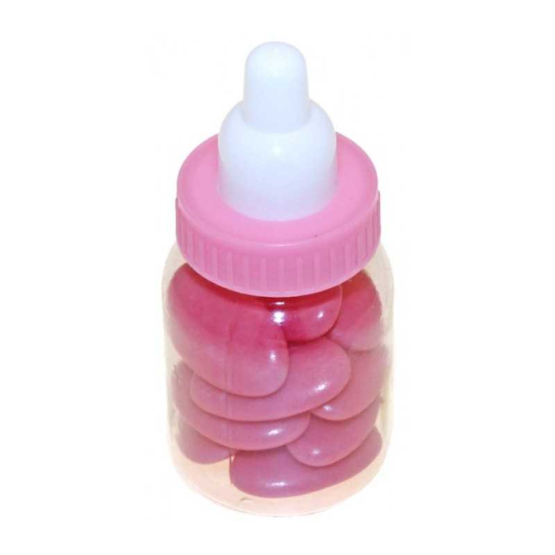 SACHET DE 2 BIBERONS ROSE 9 CM