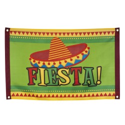 DRAPEAU FIESTA 90 X 60 CM
