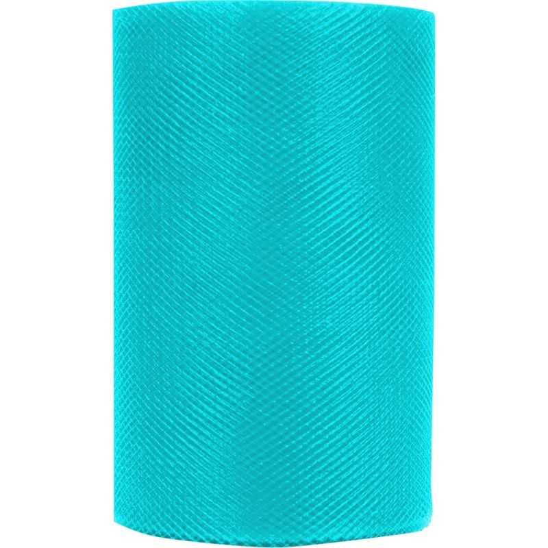 TULLE 10 CM X 20 M TURQUOISE