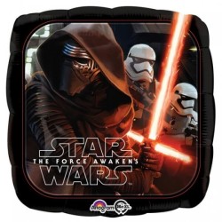 BALLON METALLIQUE STAR WARS CARRE 43 CM