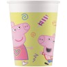 8 GOBELETS PEPPA PIG CARTON 200 ML