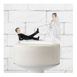 COUPLE MARIES HUMORISTIQUES MARIE FIL AU PIED