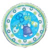 BALLON METALLIQUE PETITS HABITS BLEU 45,7CM