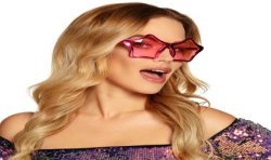 LUNETTES ETOILES METALLISEES COULEURS ASSORTIES