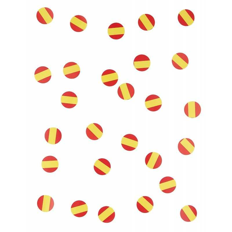 CONFETTIS DE TABLE DRAPEAU ESPAGNE