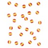 CONFETTIS DE TABLE DRAPEAU ESPAGNE