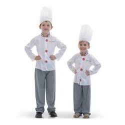 DEGUISEMENT CHEF CUISINIER TAILLE 5/7 ANS
