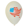 PAQUET 10 BALLONS CARTE USA BALLOONIA 11 "