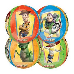 BALLON METALLIQUE ORBZ TOYS STORY 38 X 40 CM