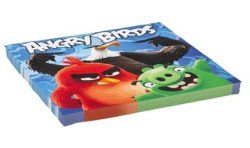 20 SERVIETTES ANGRY BIRDS LE FILM 