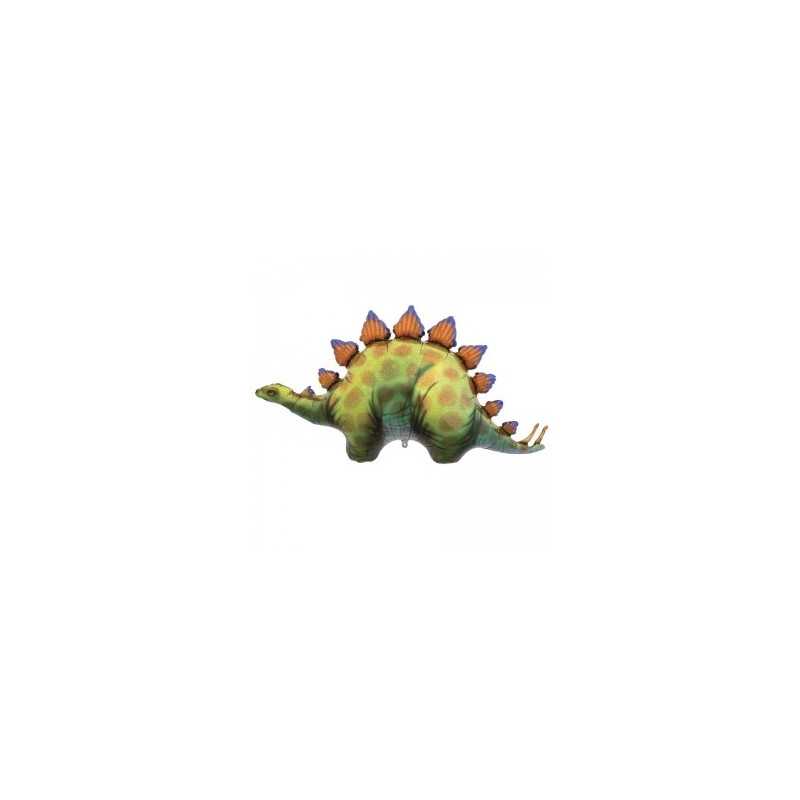 BALLON METALLIQUE DINOSAURE STEGOSAURUS 117 CM