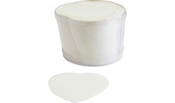 CONFETTIS DE SCENE COEUR BLANCS 100 G