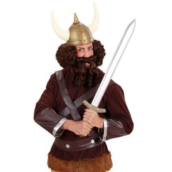 EPEE DE CHEVALIER DES CROISADES METALLIQUE 86 CM