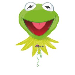 BALLON TETE KERMITE LA GRENOUILLE