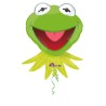 BALLON TETE KERMITE LA GRENOUILLE