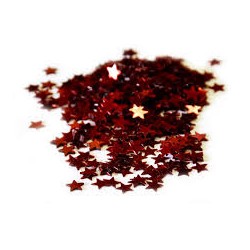 CONFETTIS DE TABLE ETOILE ROUGE