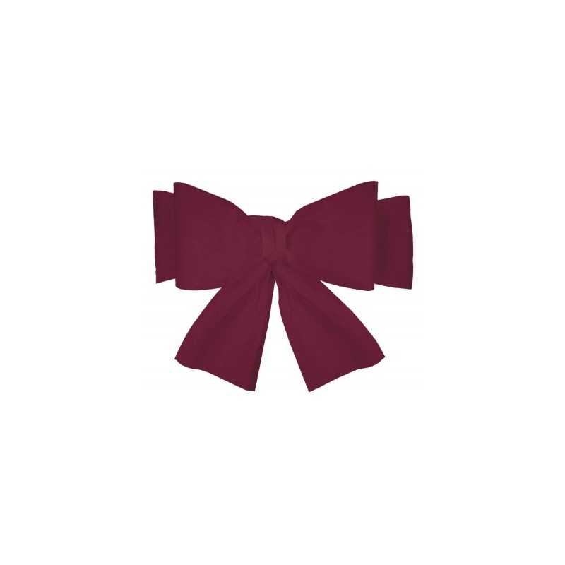 6 NOEUDS POUR HOUSSE DE CHAISE BORDEAUX 19 CM X 3 M