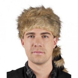 CHAPEAU TRAPPEUR EN FOURRURE DAVY CROCKETT