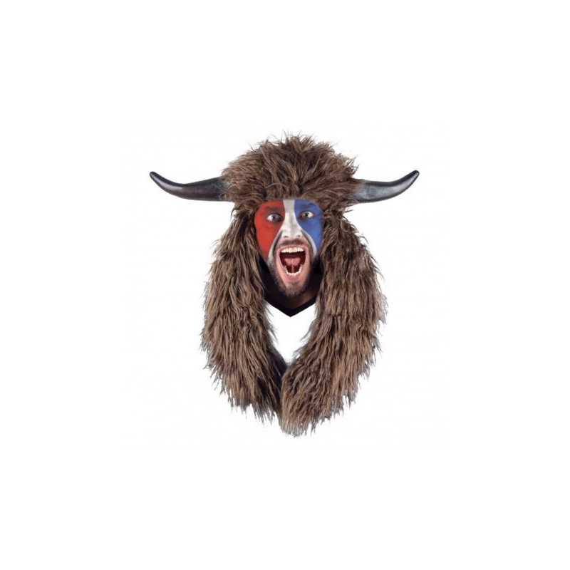 CHAPEAU VIKING OU CASQUE QA SHAMAN POILU