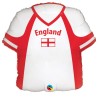 BALLON METALLIQUE MAILLOT DE FOOT ANGLAIS 56CM