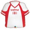 BALLON METALLIQUE MAILLOT DE FOOT ANGLAIS 56CM