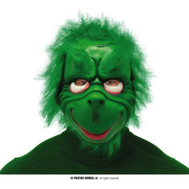 MASQUE LUTIN VERT GROGNON DE NOEL LE GRINCH