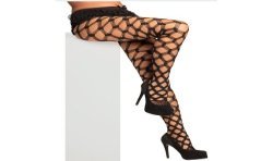 COLLANT RESILLE NOIR EXTRA LARGE