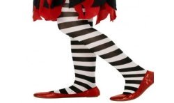 COLLANTS RAYES NOIR ET BLANC ENFANT TAILLE 6-12ANS